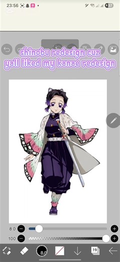 KNY Redesign: Celebrating Shinobu's Enchantment