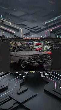 Chevrolet El Camino 1959 #shorts #cgi #vehicle #automobile #automotive