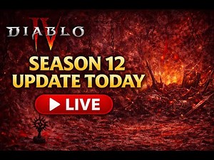 Season 12 TEST LIVE NOW - Diablo 4