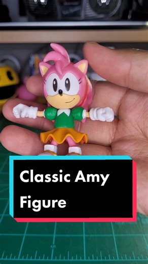 Classic Amy Rose figure is classic #walmartfinds #sonicthehedgehog #amyrose