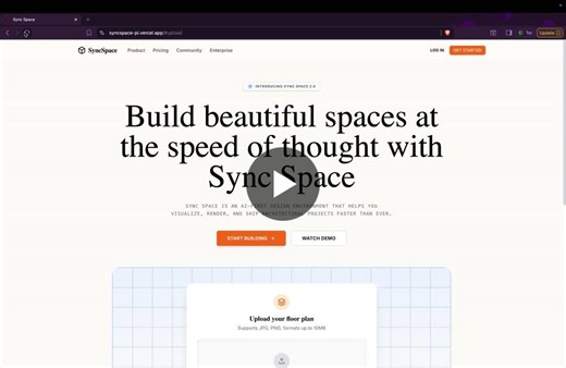SyncSpace: Interactive 3D Floor Plans with AI | Ansh Sehlot posted on the topic | LinkedIn