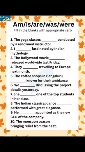 English grammar worksheet for students teachers and parents #worksheet #englishgrammar | Alpha kids :worksheets and activities