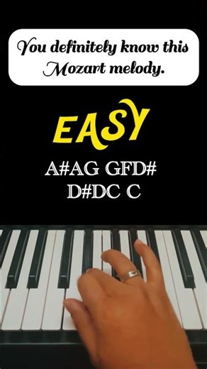 Mozart Symphony No. 40 Piano Tutorial (Beginner Friendly) 🎹