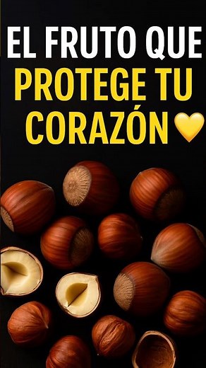 👉 La avellana: un fruto pequeño, poderoso y lleno de beneficios para tu salud.🌰💛