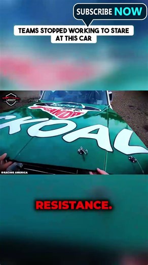 Teams Stopped Working to Stare At This Car #shorts #automotivehistory #legacymotoring #classiccars