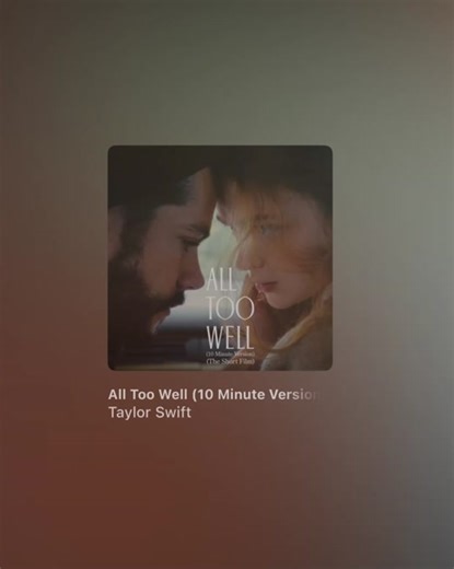 Taylor Swift - All Too Well (10 Minute Version) [Short Film]