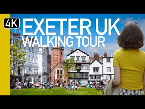 Exeter City, UK |Guided Walking Tour with Natural Sounds