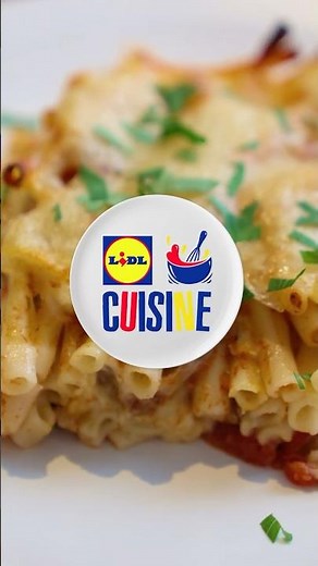Gratin de pâtes au bœuf à la sauce tomate et fromage à raclette | LIDL Cuisine