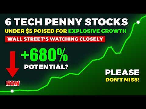 6 Tech Penny Stocks Poised for Explosive Growth by 2026 (Tech Gold Rush)