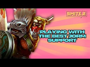 PLAYING WITH THE BEST JORM SUPPORT! SMITE 2 XBALANQUE