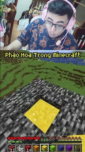 Cách Làm Pháo Hoa Trong Minecraft #minecraft #trendingshorts