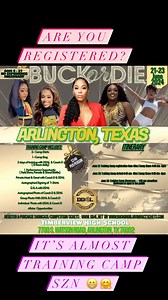 BUCK OR DIE TRAINING CAMP SZN IS ALMOST HERE‼️😆 Im gearing up right now for training camps! Register for a camp near you! CHICAGO, March 29th - 31st SOUTH CAROLINA, June 7th - 9th ARLINGTON TX, June 21st - 23rd PHILADELPHIA, June 28th - 30th https://buckordie.myimpacttickets.com/events/58260 or click the link in @thedd4lbrand bio for registration and tickets to the shows. I’m ready to dance! #buckordietrainingcamp #dd4l #majorette #dance #training #bringit #coaching #chicago #southcarolina #phi