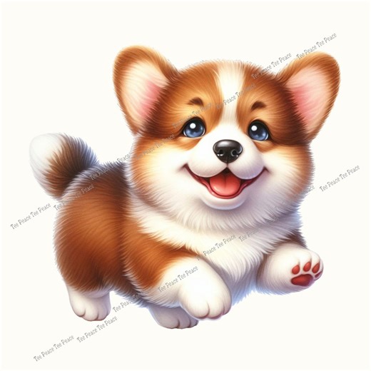 Corgi Dog Fabric Panel, Quilt Sewing Square, Multiple Sizes, Fc1c - Etsy