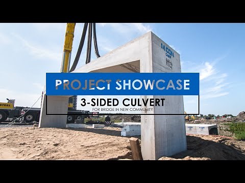 30,000 kg (40 Ton) Box Culvert Installation for Community Bridge