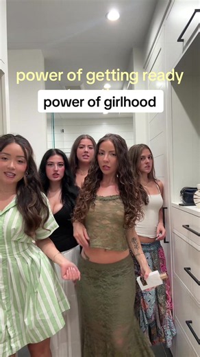 Girlhood Getting Ready Together: Perfume, Lashes & Skirt Cut