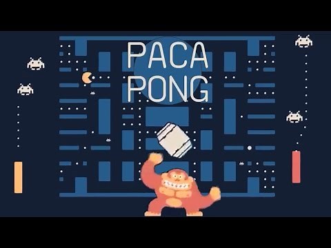 Pacapong - Pacman + Pong + Space Invaders = Awesome!