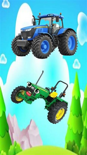 a disable jcb help his tractor friend to get smart gadgets #shorts​​ #jcb​​