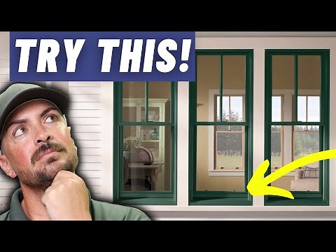 How To Get Black Window Frames (Dont Use Paint)