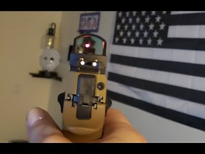 SIG SAUER - SIG AIR M18/M17 low profile reflex / Airsoft Micro Red Dot Sight Instillation Guide.