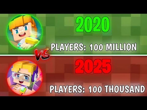 Blockman GO 2020 vs 2026 | Then vs Now