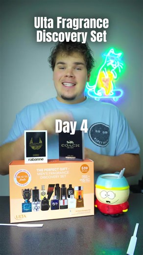 Day 4: Testing the Ulta Fragrance Sample Set #fragrance #budgetfragrance #cologne #fragrancetok