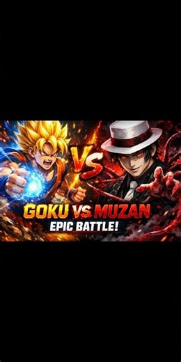 GOKU vs MUZAN 😈🔥 | Who Wins This Epic Fight?