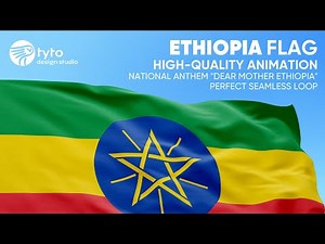 Ethiopia Flag Animation
