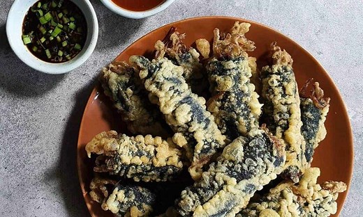 Gimmari (Kimari), Easy Korean Fried Seaweed Roll Recipe