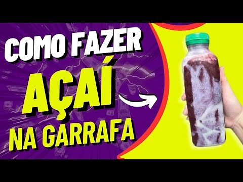 How to Make Bottled Acai Smoothie to Sell