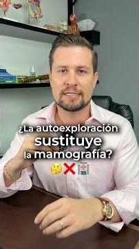 Does self-examination replace a mammogram? #drjorgecardenas #doctor #earlydetection #medicine