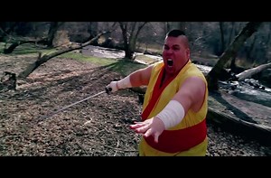 Fruit Ninja in real life.
