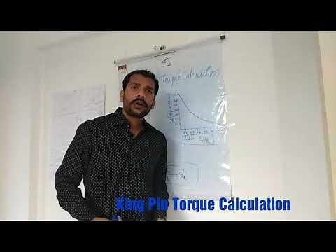 Kingpin torque calculation - steering forces - steering geometry