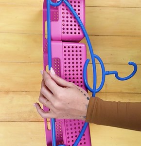Using a Hanger for Extra Storage | 5-Minute Crafts SHORTS