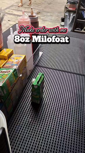 1 order of 8oz Milofloat. #milo #float #supportlocalbusiness #SupportSmallBusiness #highlightseveryone #ContentMonetization | Mommy Carsss