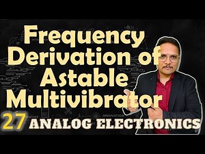 Frequency Derivation of Astable Multivibrator using Operational Amplifier in Analog Electronics