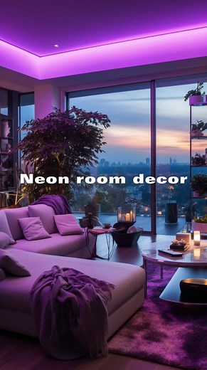 Illuminate Your Living Room with Neon LED Lights