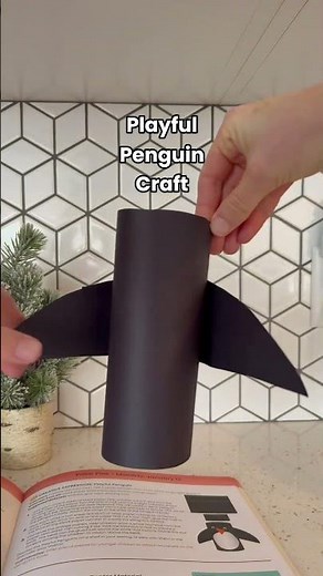 Playful Penguin Craft!