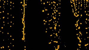 Animated Dripping Gold Paint Against Transparent Stock Footage Video (100% Royalty-free) 28577143 | Shutterstock