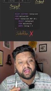 7/100 SQL Interview Tips | Group BY #shorts