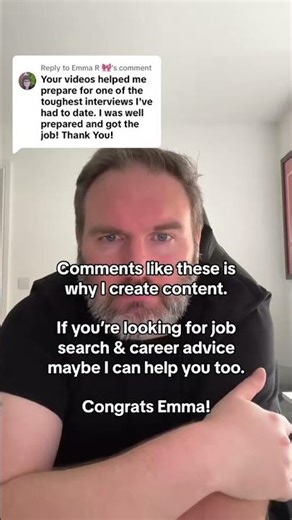 Why I create job search content