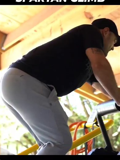 Coach Dan of @livekinetically showed @bellatormma competitor and @gaspari athlete @sidoutlawmma the ropes! LITERALLY. And how to climbing uphill WHILE pulling the ropes! The Ropeflex Spartan Climb is battle tested and warrior approved! Few pieces of machinery will immediately test the very limits of your conventional training and movement abilities like the Spartan Climb! Visit Ropeflex.com to learn more! Keep Climbing! #Ropeflex #SpartanClimb #CombatTraining #AthletePerformance #EndlessRopeTrai