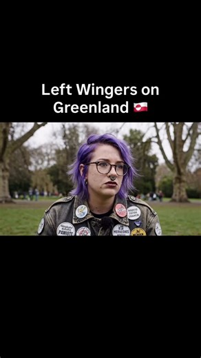 Ladgorithm on Instagram: "Exclusive interviews with Left wingers on the Greenland Situation 🇬🇱 #Funny #usa #greenland"