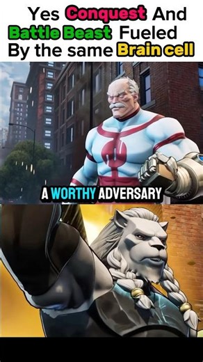Yes Conquest and Battle Beast are fueled by the same brain cell.#invinciblevs