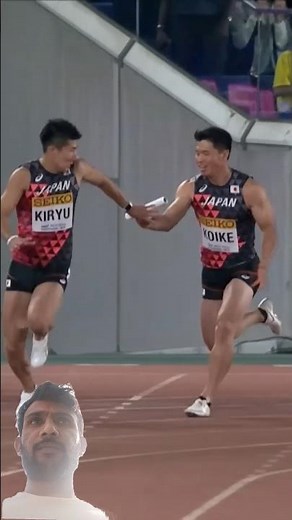 “Relay Race Ka Sabse Bada Blunder 😱 | Baton Exchange Gone Wrong”#athletics #sports #relays #japan
