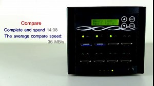 EZ Dupe 1 to 7 SD and TF (MicroSD) Duplicator - Secure Digital Flash Media SDXC SDHC Cloner Copier (35MB/Sec) with DOD Compliant Data Erase (EZDSDMSD7T - 3 Year Warranty)