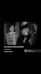 Behind-the-scenes bloopers from 1930s–1940s Hollywood reveal actors breaking character, missed cues