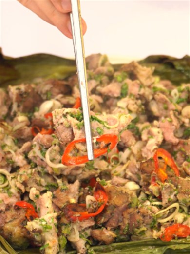 Thịt nướng lá chuối