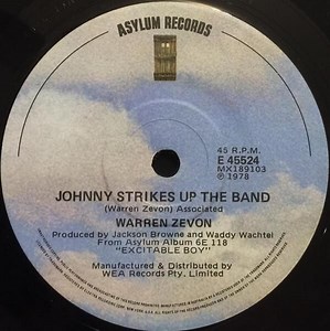 Warren Zevon – Johnny Strikes Up the Band