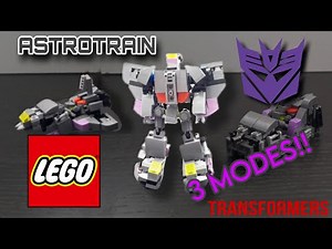 Ultimate Lego Transformers Astrotrain Review: Triple Changer with 3 Epic Modes!
