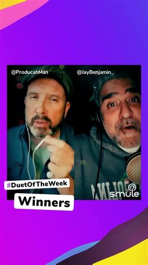 A duet filled with heart and harmony. 🎶💛 Congrats to our #DuetOfTheWeek winners! Sing it on Smule and tag us 🎤✨ #SmuleDuet #LoveSong #VocalHarmony